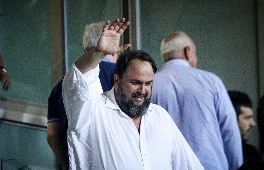 Στο Κράσνονταρ ο Βαγγέλης Μαρινάκης, πάντα δίπλα στον Ολυμπιακό