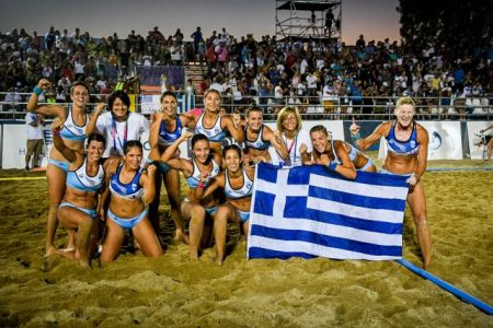 Χρυσό για την Ελλάδα στο beach handball γυναικών