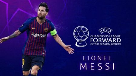 UEFA : O Μέσι επιθετικός της χρονιάς στο Champions League