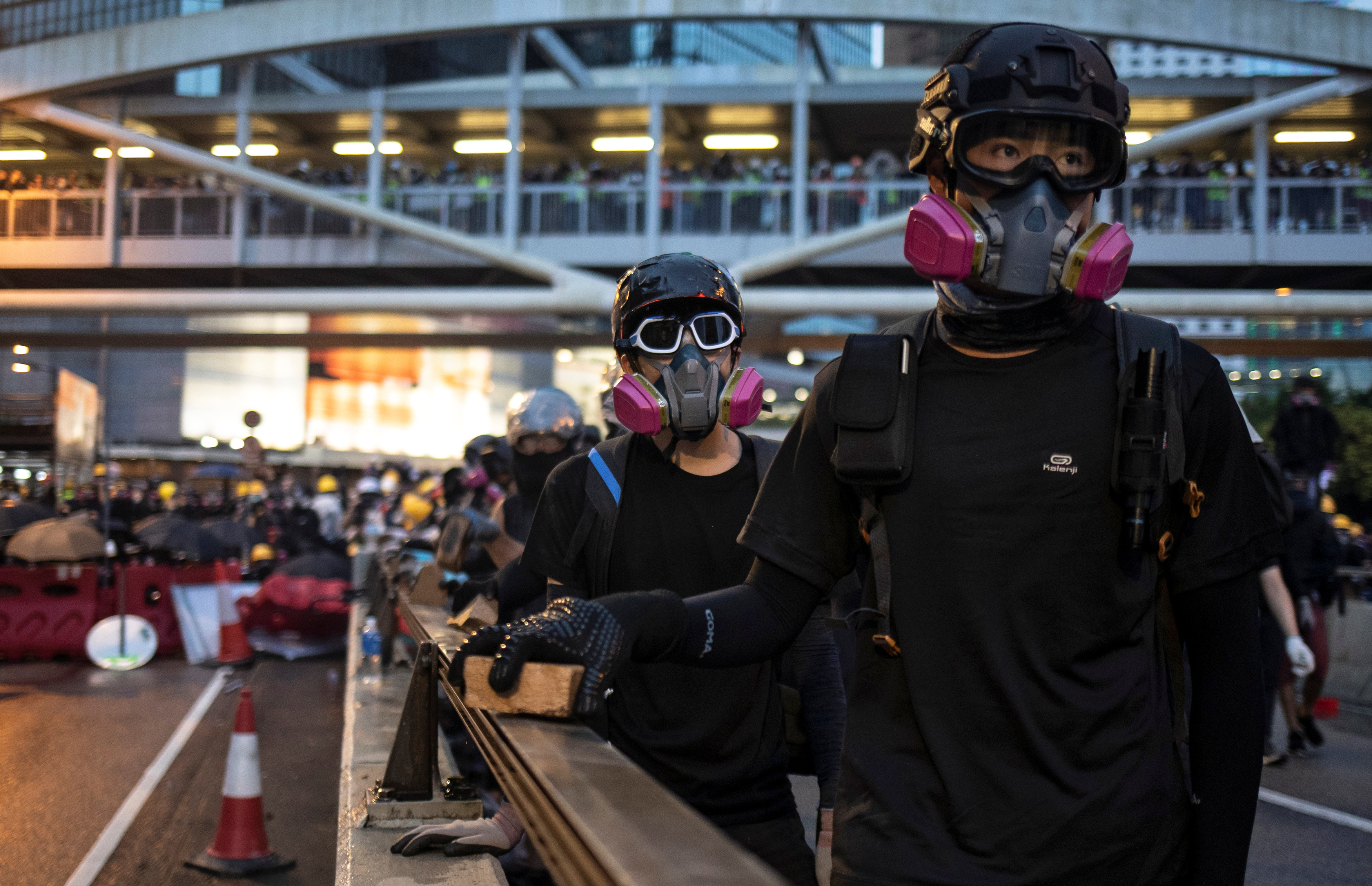 Ζώντας τον «εμφύλιο» του Χονγκ Κονγκ