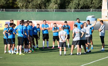 Εθνική : Τι δοκίμασε ο Φαν’τ Σιπ ενόψει Φινλανδίας