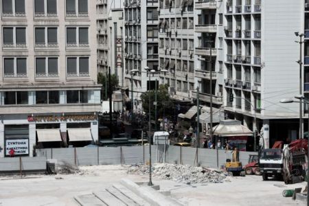 Εντολή Μπακογιάννη να επισπευσθούν οι εργασίες στην πλατεία Ομονοίας
