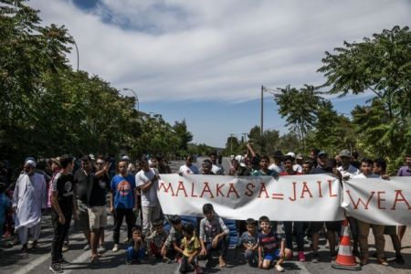 Μαλακάσα: Αποχώρησαν οι πρόσφυγες που διαμαρτύρονταν για τις συνθήκες διαβίωσης