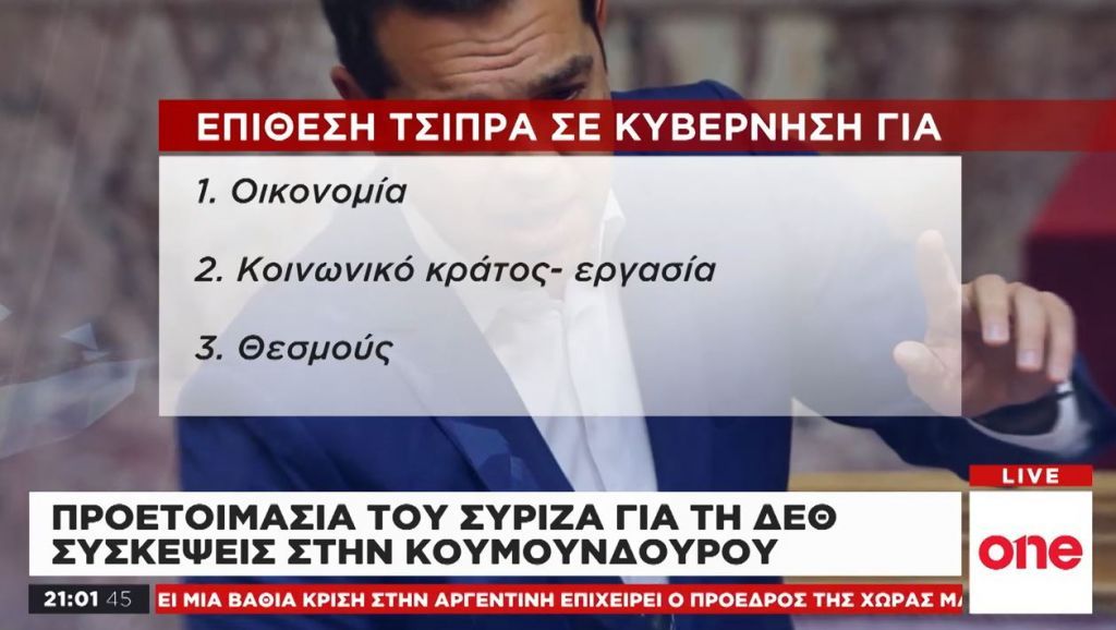 Προετοιμάζεται για τη ΔΕΘ ο Τσίπρας