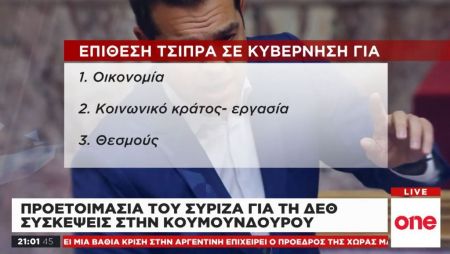 Προετοιμάζεται για τη ΔΕΘ ο Τσίπρας