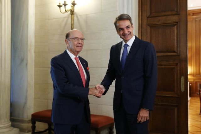Wilbur Ross, Mitsotakis hold talks with an eye on Ellinikon