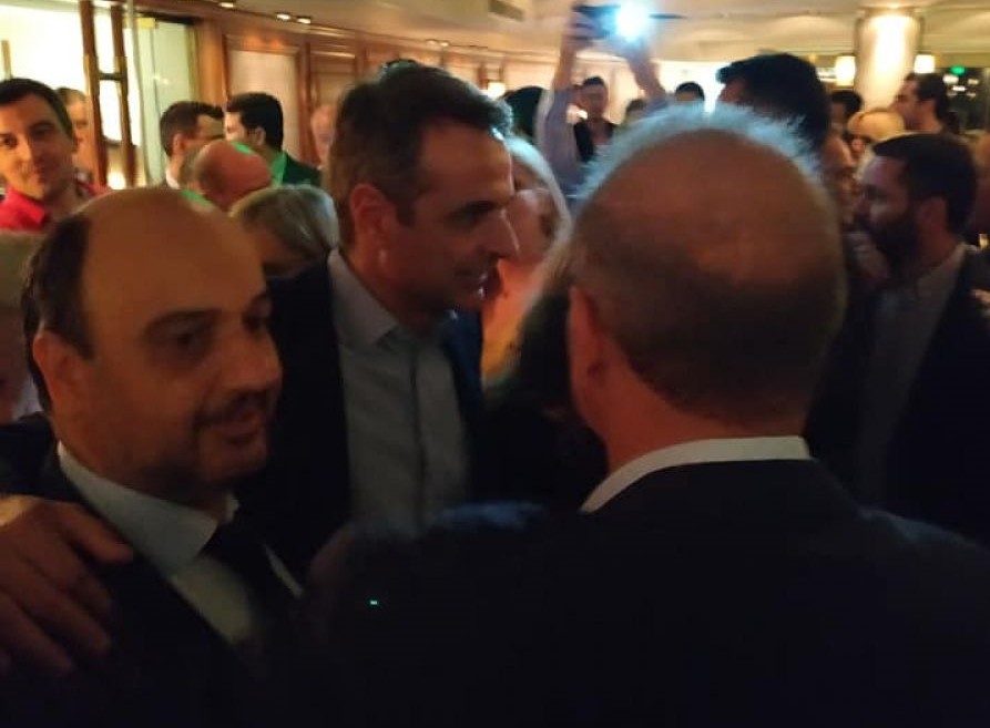 Δείπνο Μητσοτάκη με τη Μαρέβα στη Θεσσαλονίκη