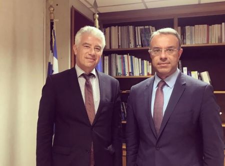 Συνάντηση Σταϊκούρα – Ράιχελ σε πολύ καλό κλίμα