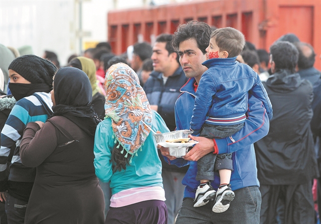 Το πάρτι με τα συσσίτια των προσφύγων