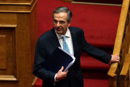 Καταθέτει για την υπόθεση Novartis ο Αντώνης Σαμαράς