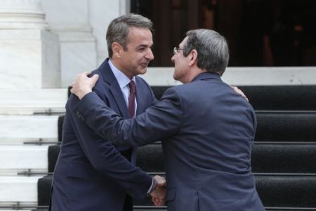 Μητσοτάκης–Αναστασιάδης : Τι αναφέρει το κοινό ανακοινωθέν για Κυπριακό