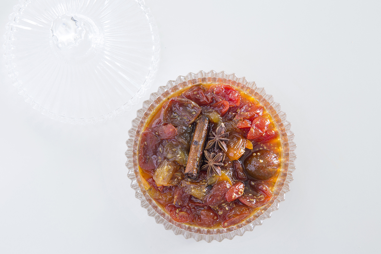 Μαρμελάδα από χρωματιστά ντοματίνια