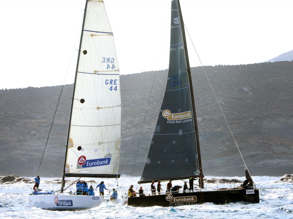 Δαμάζοντας κύματα και ανέμους στο Αιγαίο