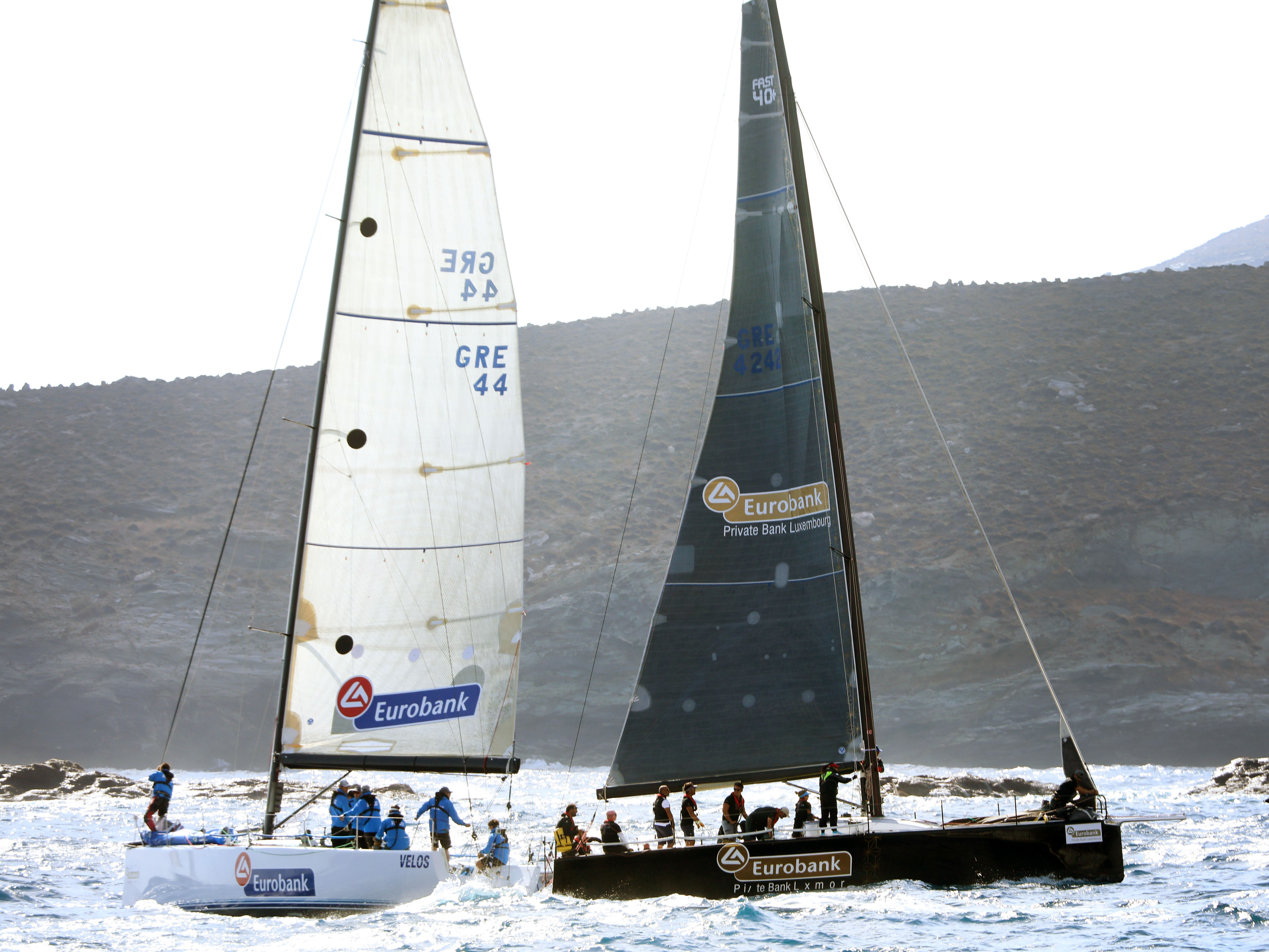 Δαμάζοντας κύματα και ανέμους στο Αιγαίο
