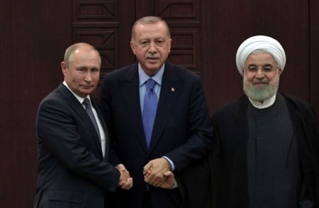 Τριμερής Πούτιν-Ερντογάν-Ροχανί για τη Συρία