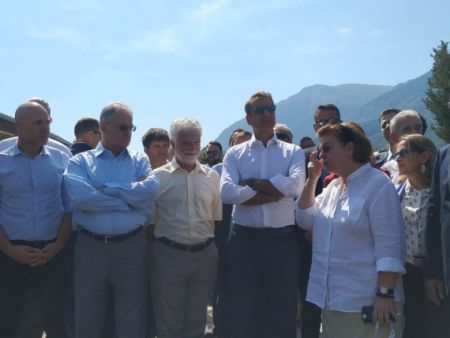 Στο αρχαίο θέατρο της Δωδώνης ο Κυριάκος Μητσοτάκης