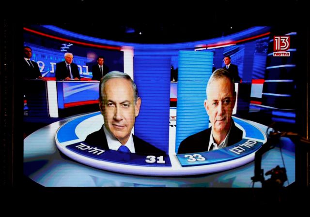Ισραήλ: Μάχη στήθος με στήθος για Νετανιάχου και Γκαντς δείχνουν τα exit poll