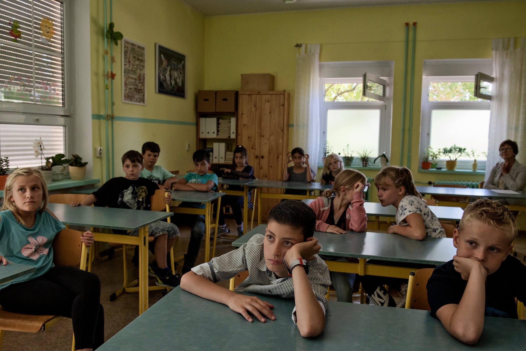 Οι Ανατολικογερμανοί καλοδέχονται τους Σύρους πρόσφυγες