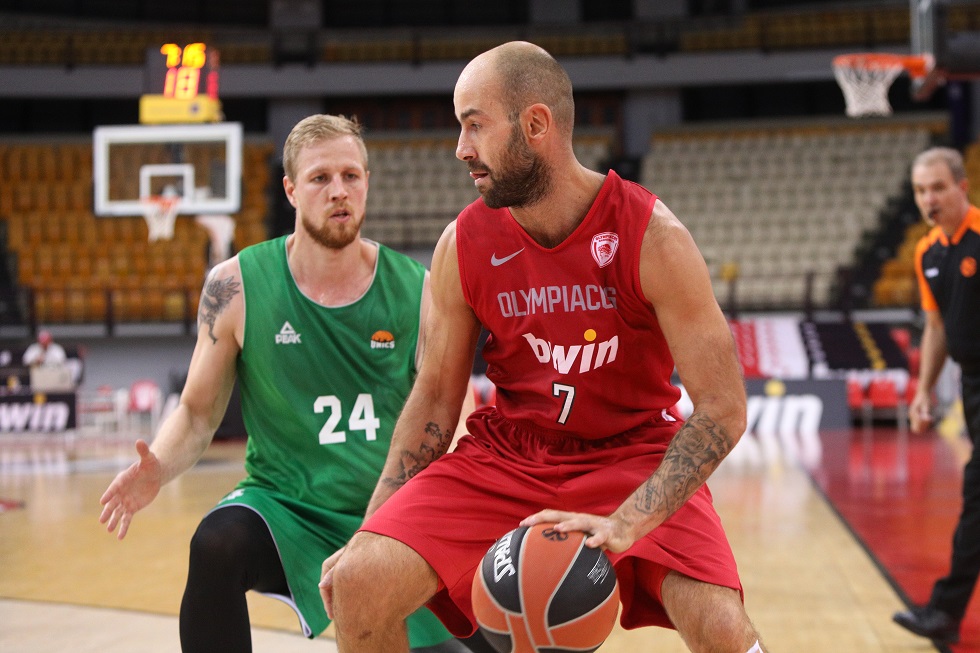 Ολυμπιακός: Ανεβάζουν ρυθμούς Σπανούλης και Μπόλντγουιν