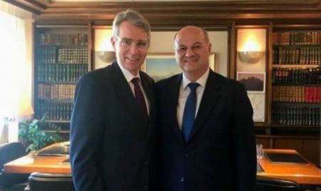 Τσιάρας – Πάιατ: Στενότερη συνεργασία ΗΠΑ – Ελλάδας στη Δικαιοσύνη