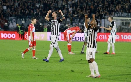 Πρόστιμο στους παίκτες του Ερυθρού Αστέρα για την ήττα από Παρτιζάν