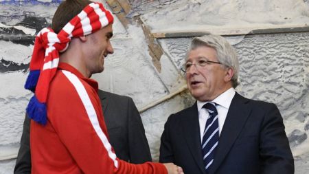 Υπόθεση Γκριεζμάν : Ειρωνικός ο πρόεδρος της Ατλέτικο για το πρόστιμο στην Μπαρτσελόνα