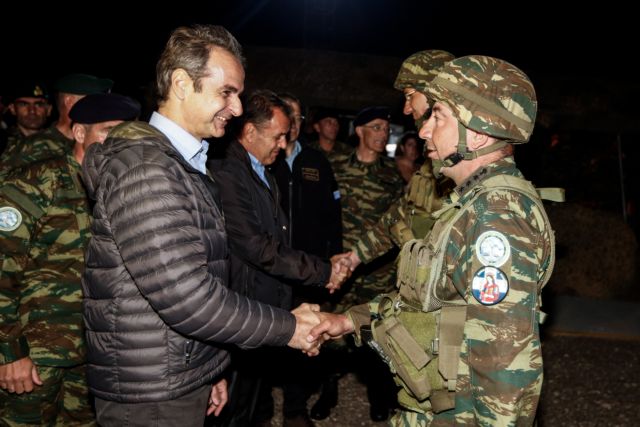 Μητσοτάκης : Εντυπωσιασμένος από τις Ένοπλες δυνάμεις