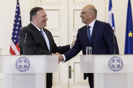 Πομπέο : Σύμμαχός μας η Ελλάδα σε Ευρώπη και Αν. Μεσόγειο