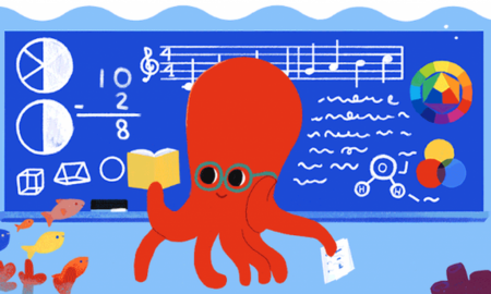 Το doodle της Google για την παγκόσμια ημέρα εκπαιδευτικών