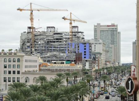 Νέα Ορλεάνη: Κατέρρευσε ξενοδοχείο