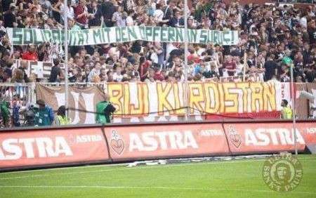 Οι οπαδοί της Ζανκτ Πάουλι απαίτησαν την αποπομπή του Σαχίν που στήριξε την εισβολή στη Συρία