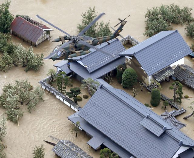 Τυφώνας Χαγκίμπις : Σάρωσε την Ιαπωνία – Στους 11 οι νεκροί