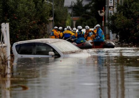 Τυφώνας Χαγκίμπις :  Τουλάχιστον 35 νεκροί από το πέρασμά του στην Ιαπωνία