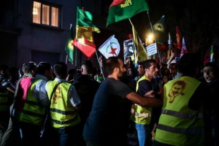 Μικροένταση σε πορεία Κούρδων στην Αθήνα