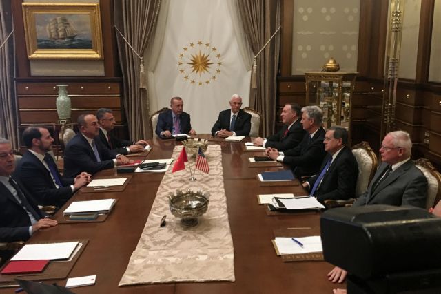 Τουρκία και ΗΠΑ τα βρήκαν για τη Συρία – Προσωρινή κατάπαυση του πυρός