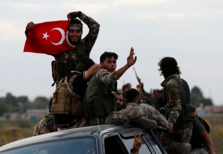 Τουρκία :  Απόλυτη ικανοποίηση για την απόφαση κατάπαυσης πυρός στη Συρία