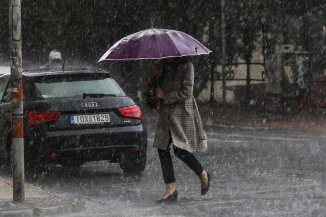 Κρήτη: Εντονη βροχή έπληξε την Ιεράπετρα