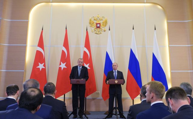 Ερντογάν – Πούτιν : Η συμφωνία έφερε νέο συσχετισμό δυνάμεων