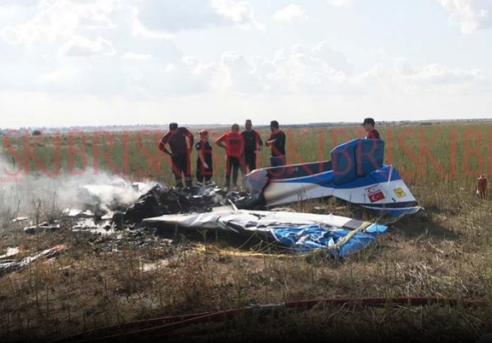 Συντριβή εκπαιδευτικού αεροσκάφους με 2 νεκρούς στα Κατεχόμενα
