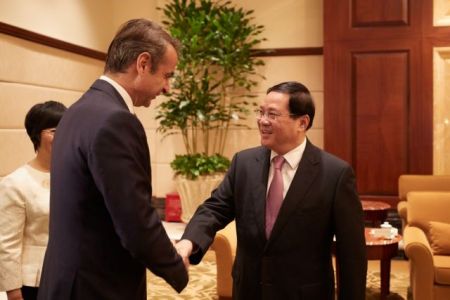 Μητσοτάκης από τη Σαγκάη: Να γίνει ο Πειραιάς το πρώτο λιμάνι της Μεσογείου