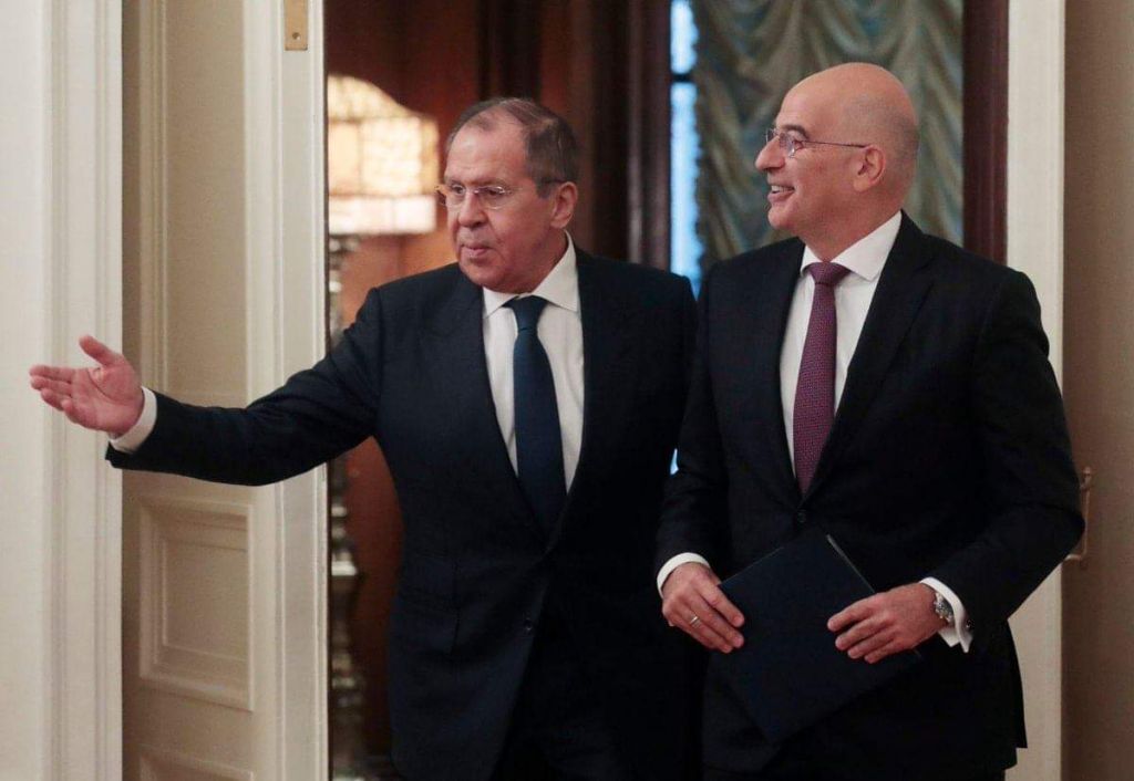 Δένδιας – Λαβρόφ : Νέο κεφάλαιο στις σχέσεις Ελλάδας-Ρωσίας