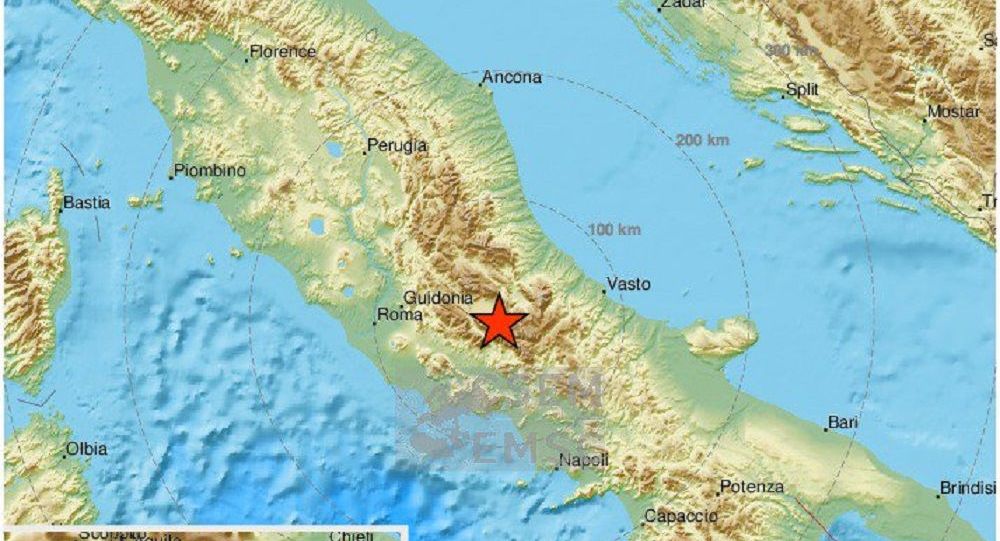 Σεισμός 4,4 Ρίχτερ αναστάτωσε την Ιταλία