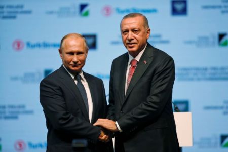 Για τη Συρία συνομίλησαν ο Πούτιν με τον Ερντογάν