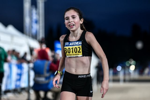 Μαραθώνιος : Η 14χρονη Γλυκερία διέπρεψε στα 10χλμ –Τερμάτισε τρίτη και αποθεώθηκε