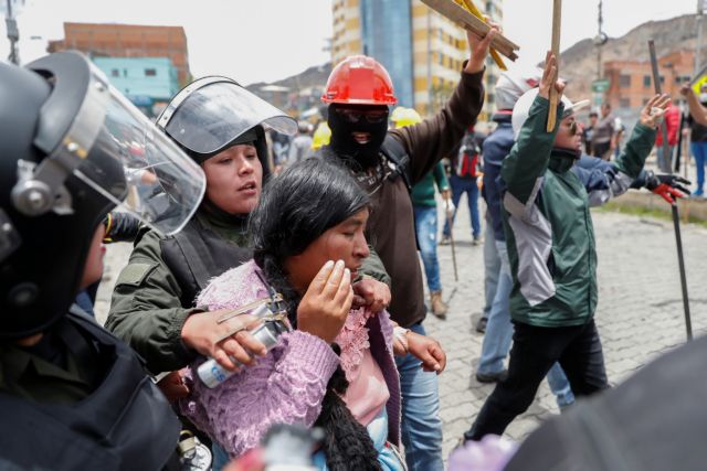 Βολιβία : Συνεχίζονται οι κινητοποιήσεις
