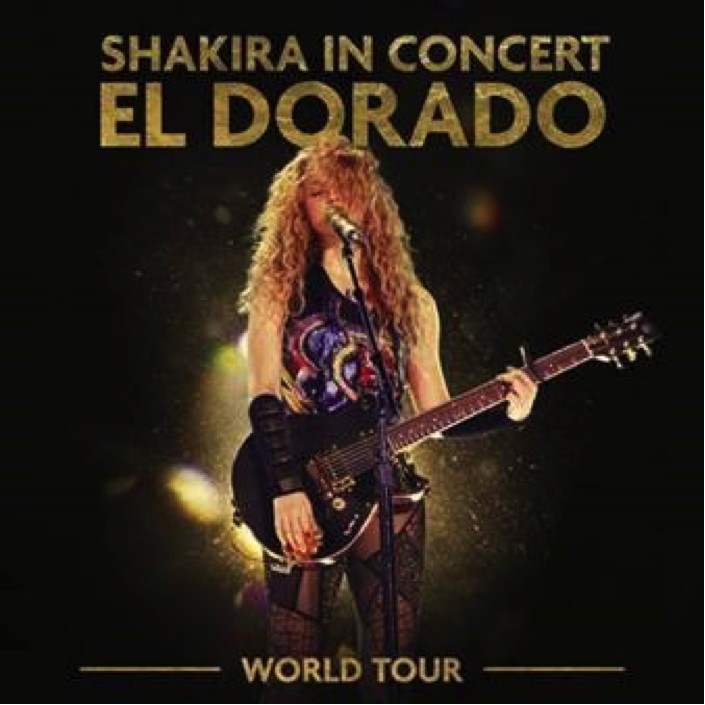 Shakira : Ανακοίνωσε live άλμπουμ με τίτλο «El Dorado World Tour Live»