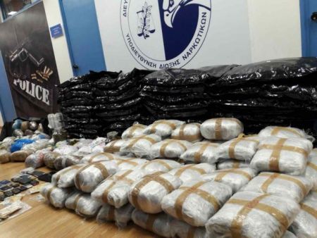 Η Ελλάδα πύλη εισόδου ναρκωτικών στην Ευρώπη