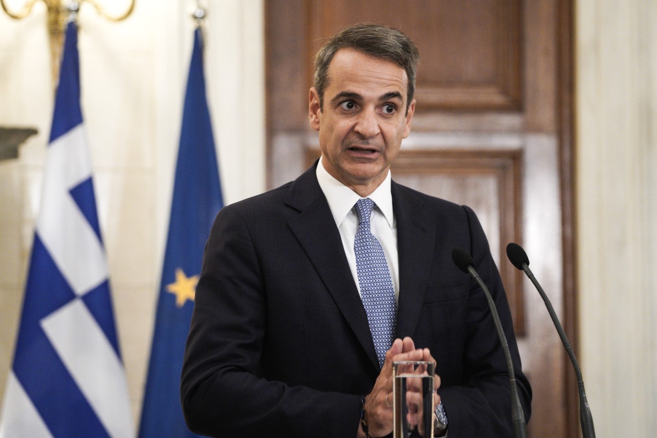 Ο Μητσοτάκης για το σύνθημα «Ψωμί, Παιδεία, Ελευθερία»