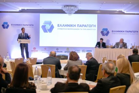 Μιχάλης Στασινόπουλος: Η απασχόληση στη μεταποίηση αυξάνεται με διπλάσιο ρυθμό από το σύνολο της οικονομίας