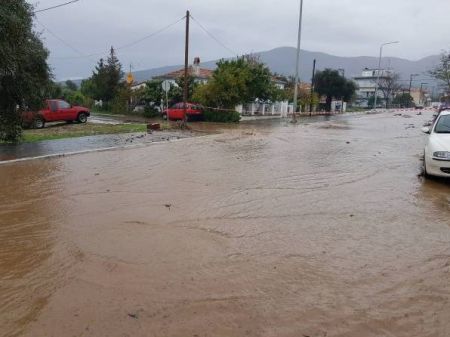 Θάσος : Μεγάλες καταστροφές λόγω της κακοκαιρίας